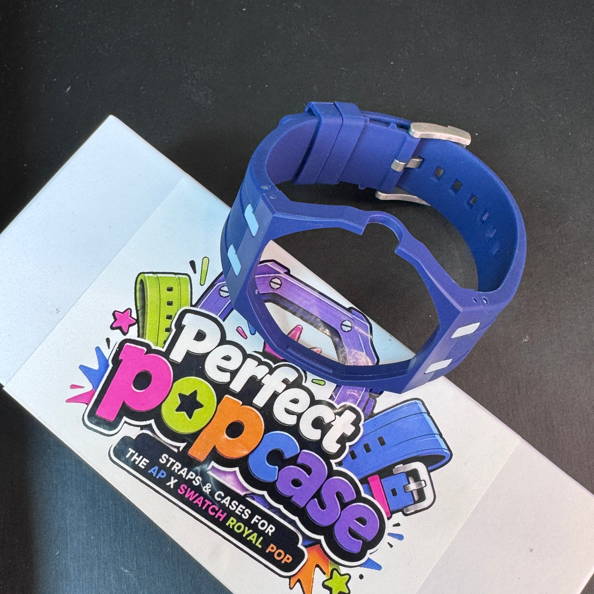 海洋藍 x 點白 - 3點鐘位置